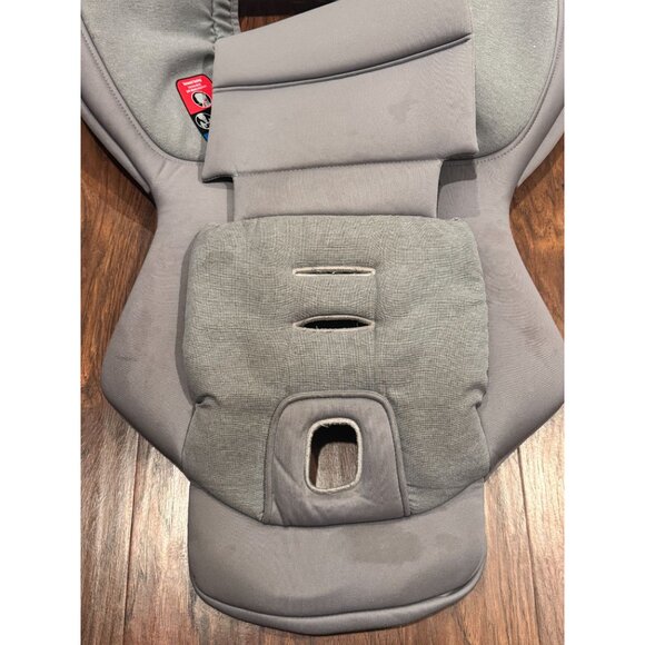 Nuna RAVA CAR SEAT Replacement Seat Cover Fabric Gray - Picture 4 of 9